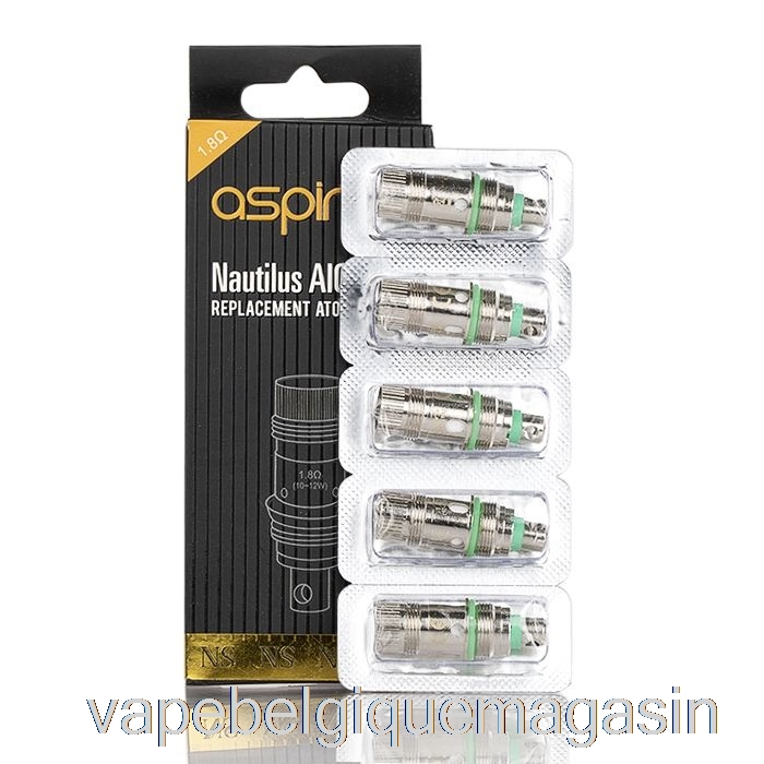 Vape Shop Bruxelles Bobines De Remplacement Aspire Nautilus Bvc Bobines 1.8ohm Nautilus Bvc Ns (nic-salt)